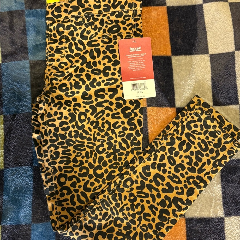 Levi’s Leopard Print Kids Jeans